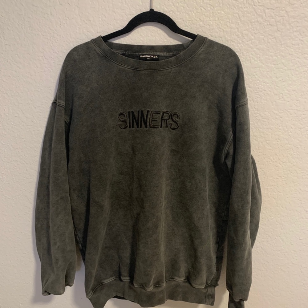 Balenciaga Oversized Sweater “Sinners” - Size M